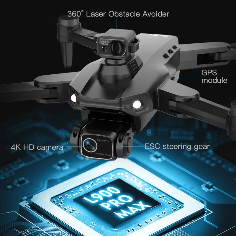L900 Pro MAX GPS Drone 4K Prof - Drone Camera Professional reseña y precio