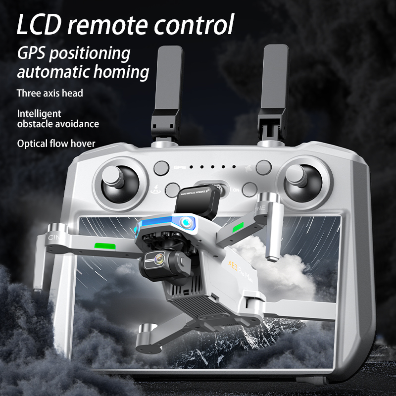 AE3 PRO Max nuevo LCD SC GPS D - Drone Camera With Gimbal reseña y precio