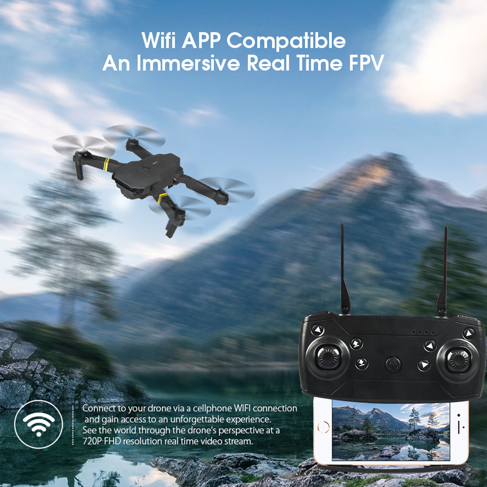 Dron de alta definición E88/E5 - Eachine Drone E58 reseña y precio