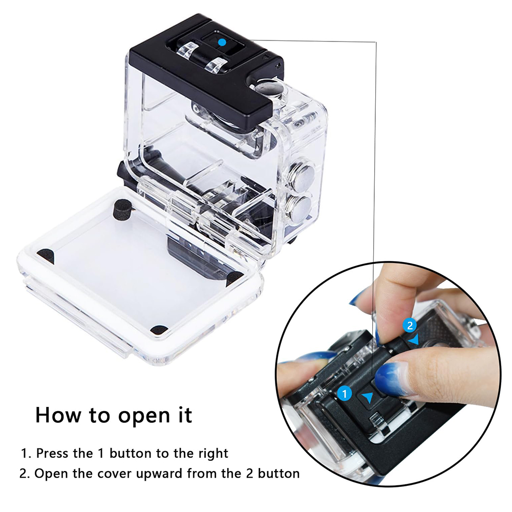 Funda de buceo para SJCAM SJ40 - Drone Camera Action reseña y precio