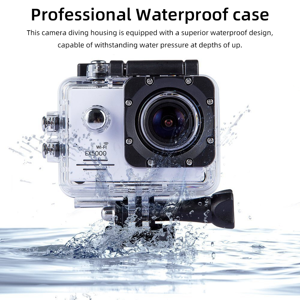 Funda de buceo para SJCAM SJ40 - Drone Camera Action reseña y precio