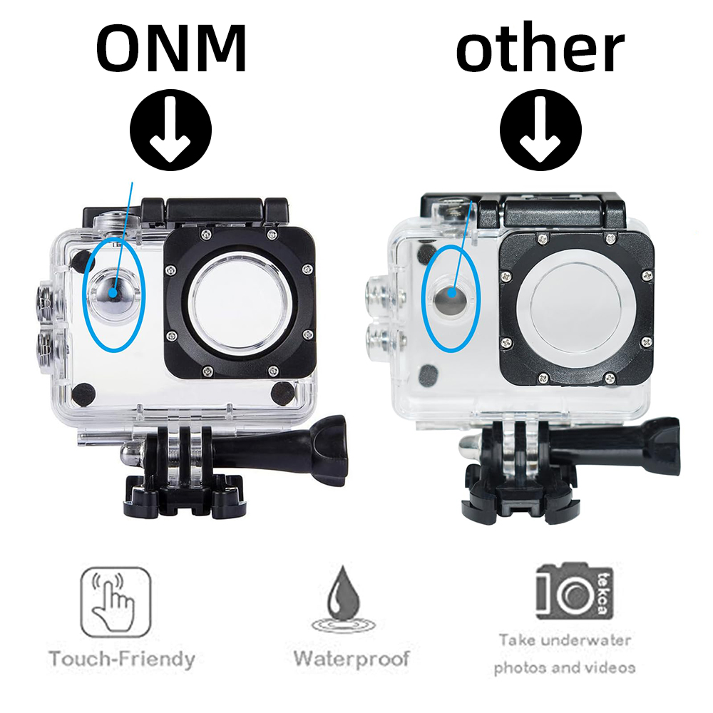 Funda de buceo para SJCAM SJ40 - Drone Camera Action reseña y precio