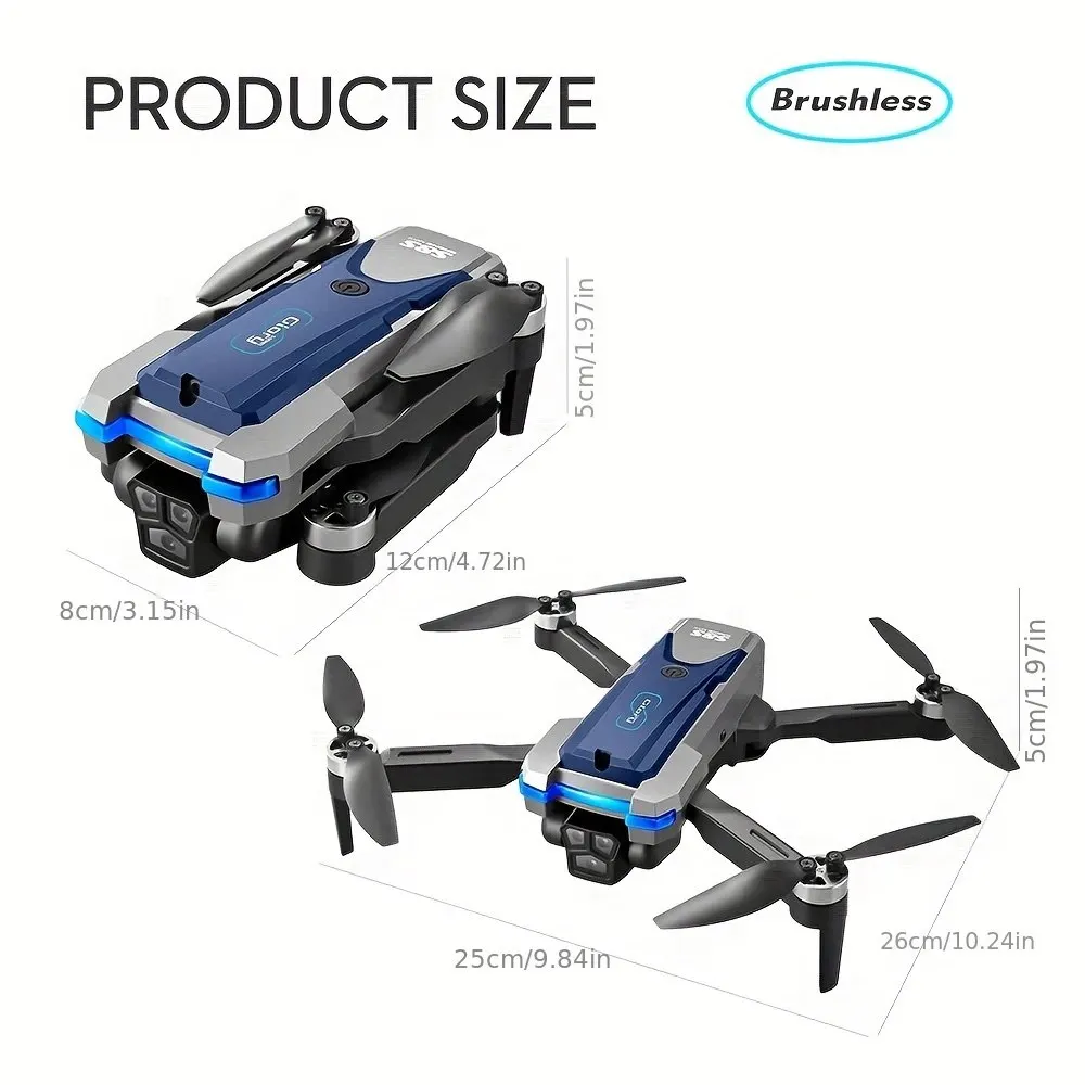 Dron plegable S8S con GPS, 5G, - Drone Camera Mount reseña y precio